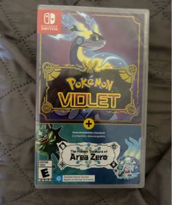 Nintendo switch Pokémon violet + expansion pack new $70price firm