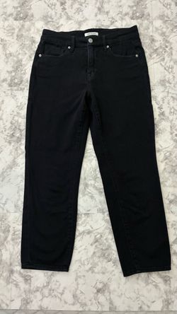 Good American Good Girlfriend Black Denim Jeans Size 2/26