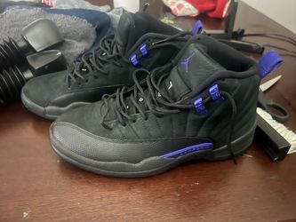 Jordan 12 black dark concord