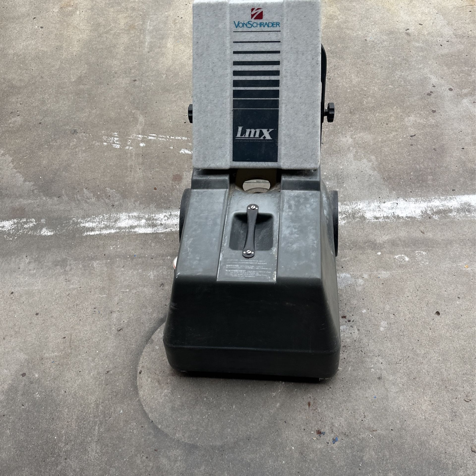 Von Schrader Carpet Cleaning Machine