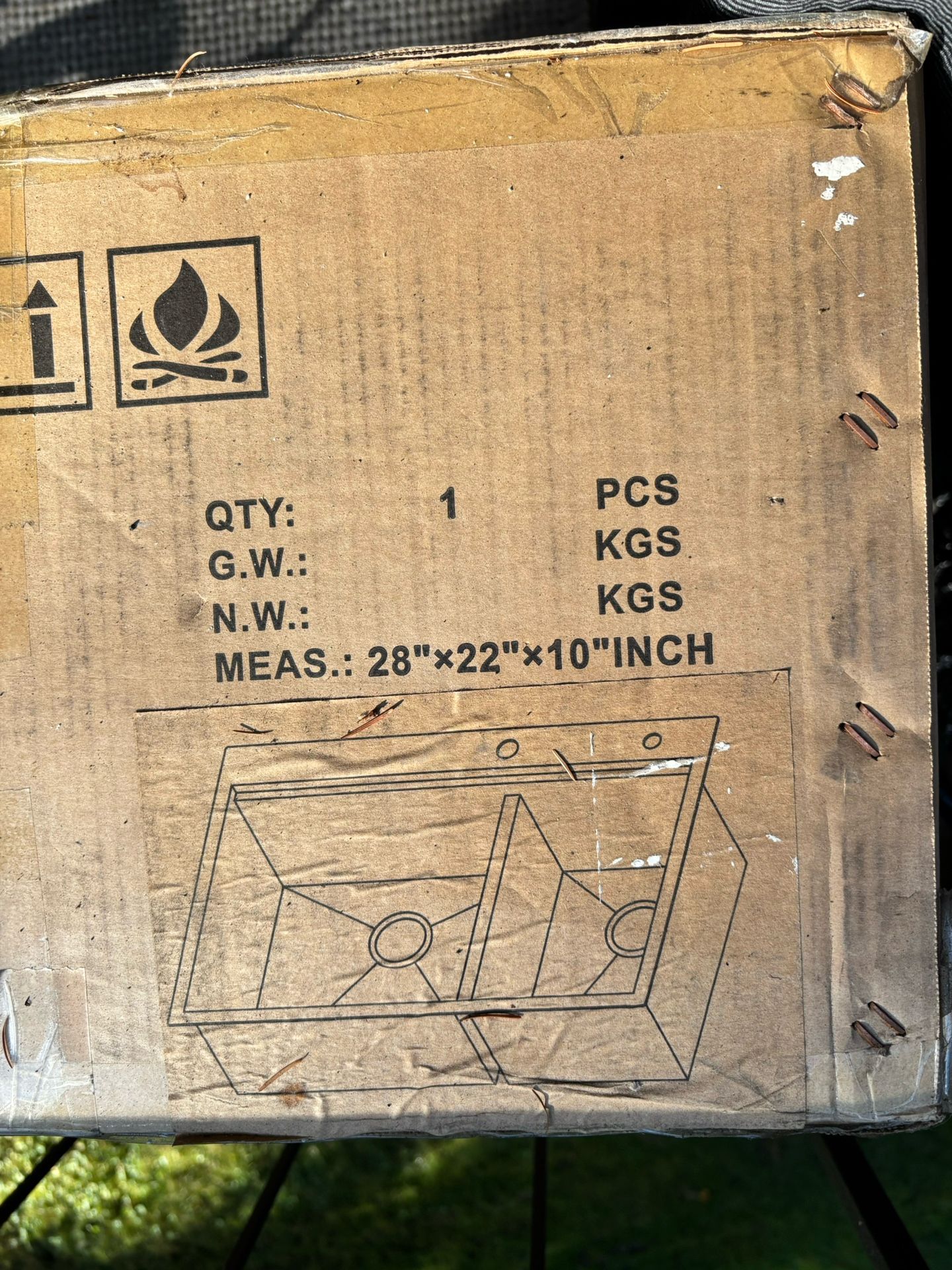 Stainless Steel Sink / New In Box 