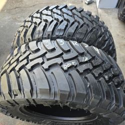 Only 2 Used Tires  Lt33x12.50r17
Terrain Grabber 
Cooper Discoverer 
$299.00 both