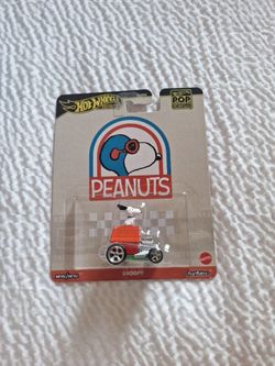 Hotwheels peanuts snoopy