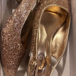 Shiny Golden Heels