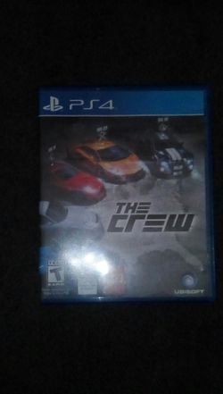 PS4 game the Crew