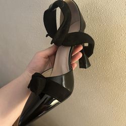 Black Pointed Heels