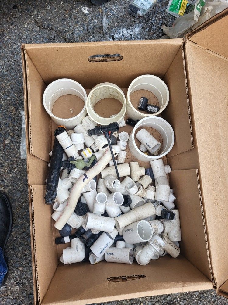 Sprinkler System Parts and The Fittings.