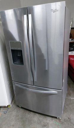 Whirlpool 3-Door French Door Fridge - Stainless Steel