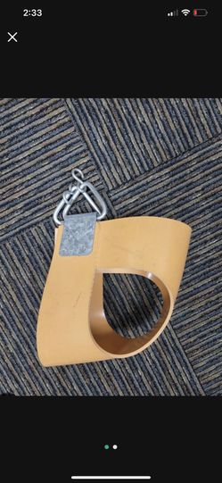 Kids Leather Swing Seat