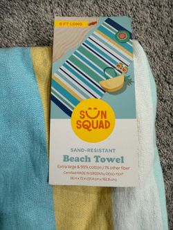 Sun squad pool towel