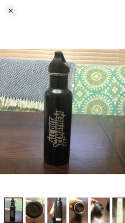 Orange Theory h2go 24oz stainless steel water bottle