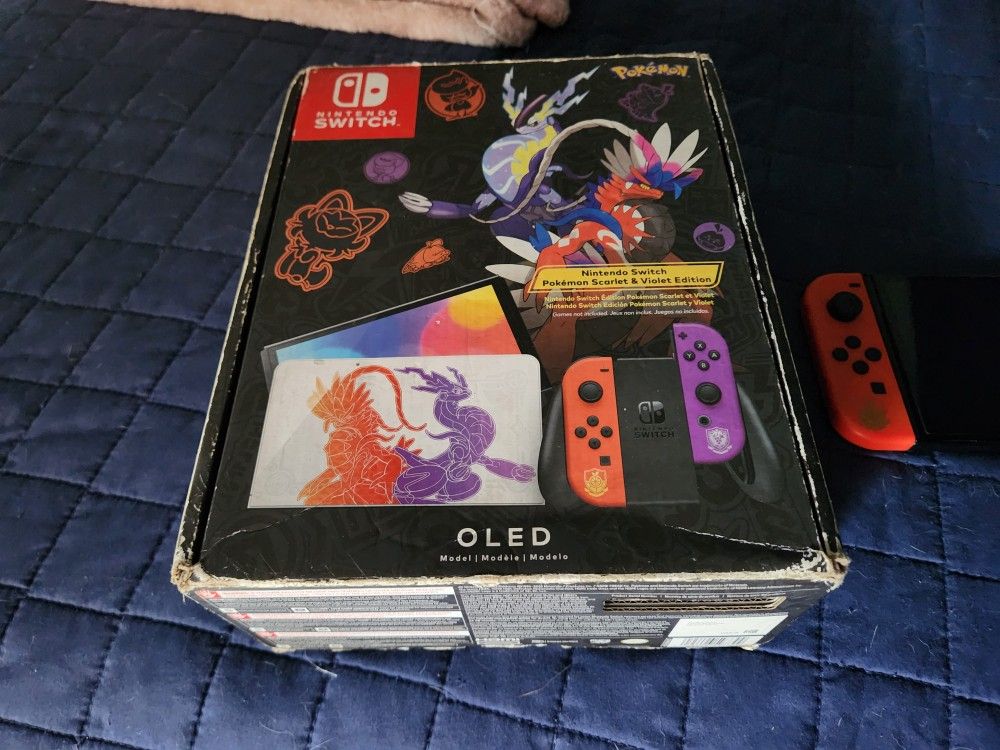 Nintendo Switch OLED (Pokemon Scarlet & Violet Edition)