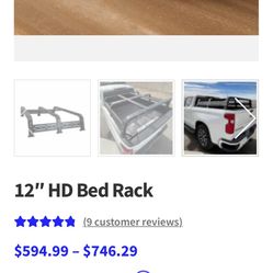 Universal RCI 12” HD Bed Rack