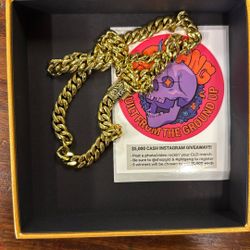 Gold Played Chain 24mm Cuban Link