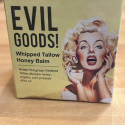 Evil Goods! Whipped Tallow Honey Balm new never opened
