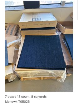 New Carpet Tiles- 5 Styles (Mohawk)
