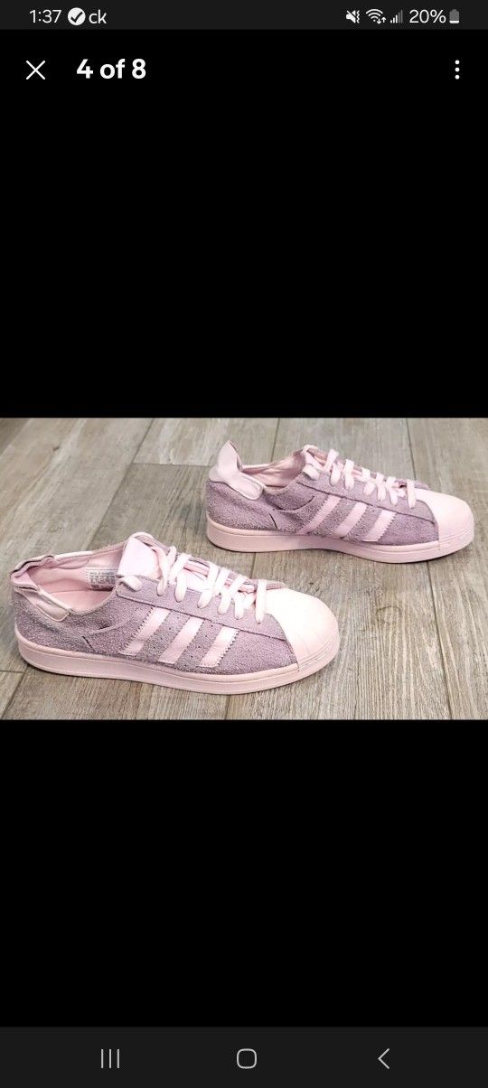 Adidas Superstar Minimalist Icons Suede Shell Toe Sz US Womens 9.5 | Mens Size 8