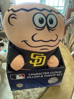 Padres pillow & Throw blanket