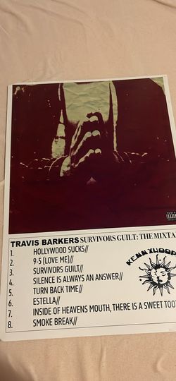 Travis barker poster