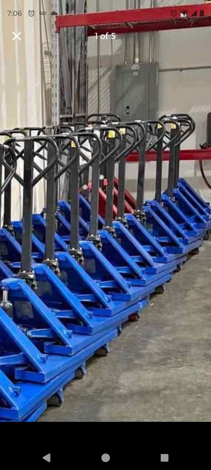 We Sale 100s N 100s Of New/Used Pallet Jacks$199