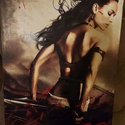 Warner Brothers Movie 300 Canvas Art Memorabilia Queen Gorgo Limited 520/2000