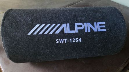 Alpine SWT-12S4 Subwoofer Tube Enclosure