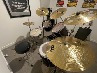 Pearl Export Drum Set - Meinl Cymbals
