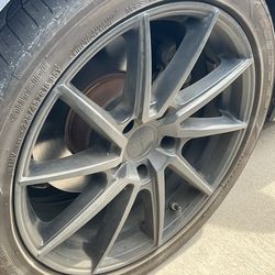 Rims and Tires 18” Fits BMW 3 Series w/NITTO Tires
