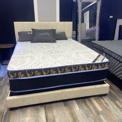 🔥 Special Queen Mattress With Free Box Spring Only - Free Delivery 🚚 Today To Reasonable Distance 