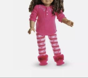 American Girl Doll Fair Isle Pajamas Truly Me Isabelle