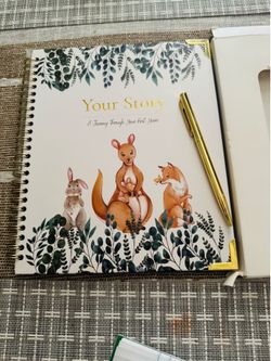 Pregnancy Journal Comes with Gold Pen! Brand new! See all pics!