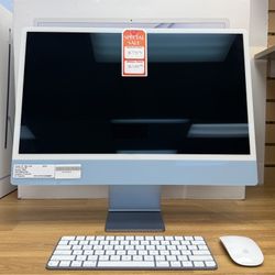 iMac 24" 4.5K M1 8 Core CPU*256GB SSD*8GB RAM