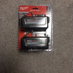 Milwaukee 2pack Of Battery's 