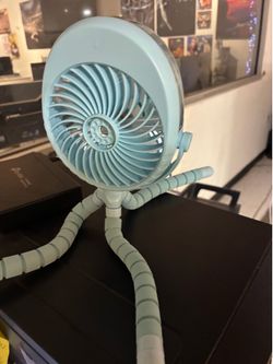 Water mister fan portable