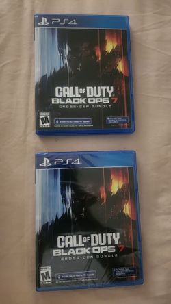 BLACK OPS 7 PS4 $30.00 EACH
