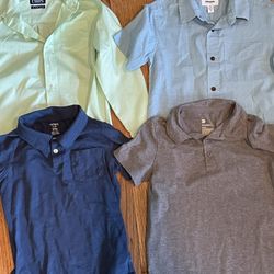 Boys Collared Shirts - Sizes 6-7