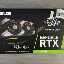 ASUS GeForce RTX 3070 KO OC Edition