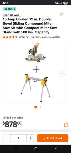 Dewalt miter saw