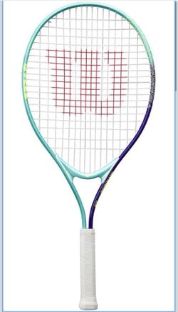Wilson Intrigue Jr 25 Tennis Racket, Blue Green/Blue