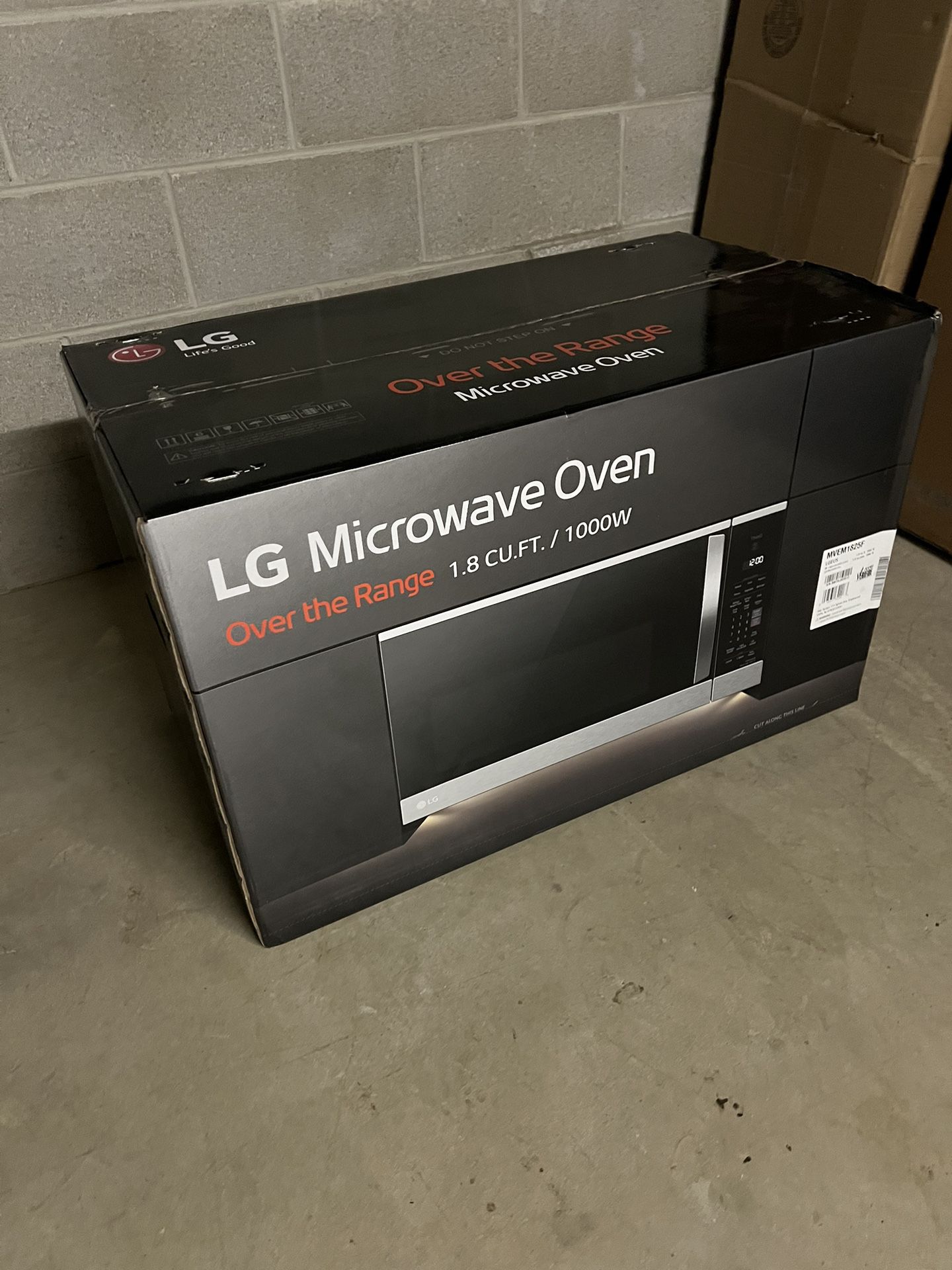 LG - 1.8 Cu. Ft. Over-the-Range Microwave 