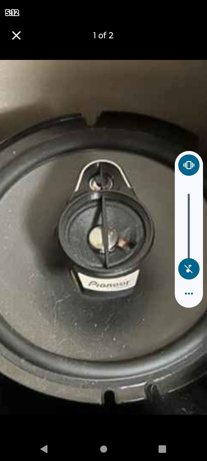 (4) Pioneer 6.5" Subwoofers
