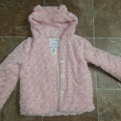 Pink Coat Girls Size 5t