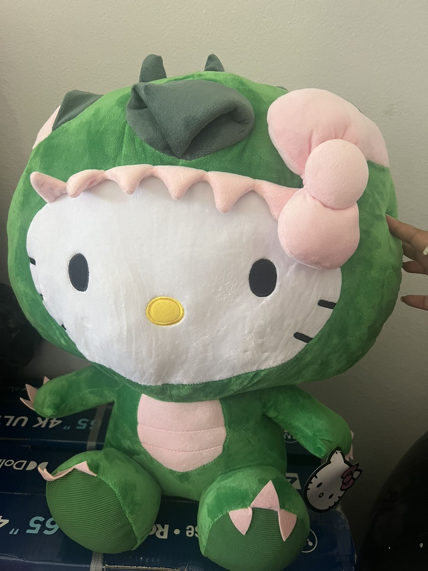 Giant Hello Kitty Plush Dinosaur