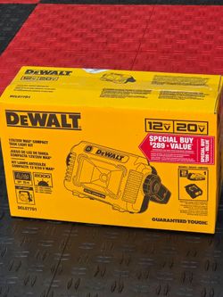 Brand New 20--Volt MAX Lithium-Ion Compact Cordless Task Light with 2.0 Ah Battery and Charger