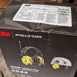 3M Peltor LiteCom Plus - Hearing Protection w/ 2-way  Radio
