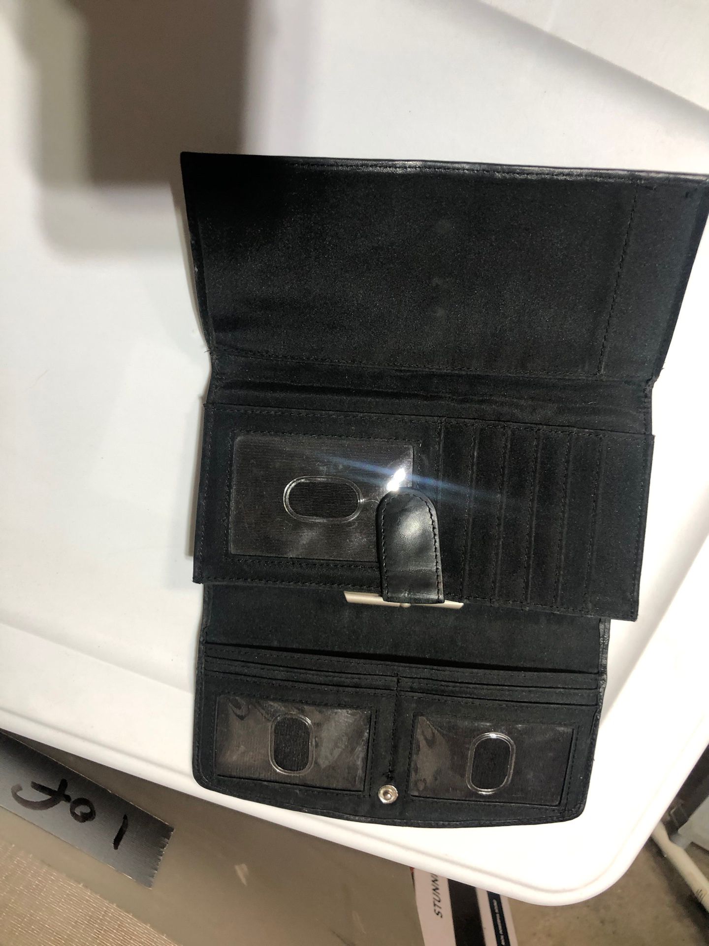 Black Leather Wallet
