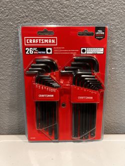 Craftsman 26pc SAE/Metric Hex Key Set