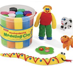 Nonhardening Modeling Clay Bucket