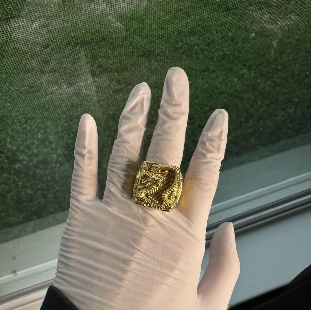 24k Gold Plated Ring