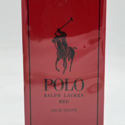 Ralph Lauren POLO Red Eau De Toilette Spray Jumbo Size 6.7 oz. 200 MI. New In Sealed Box.